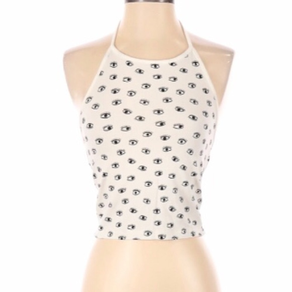 Brandy Melville Eye Halter Top